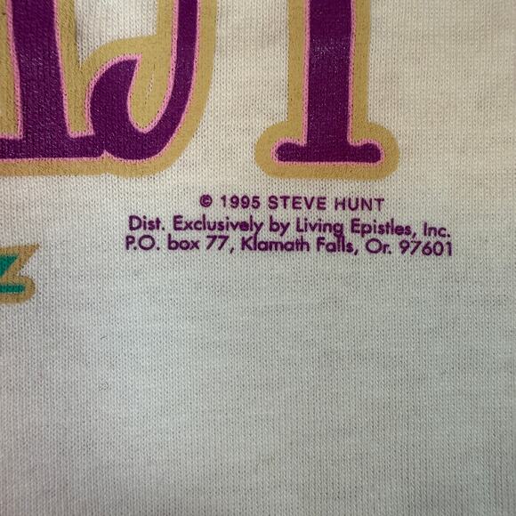 Vintage Faith Walkin' God Fearin' Grandma Single Stitch T-Shirt Adult  XL 95 - Picture 7 of 12